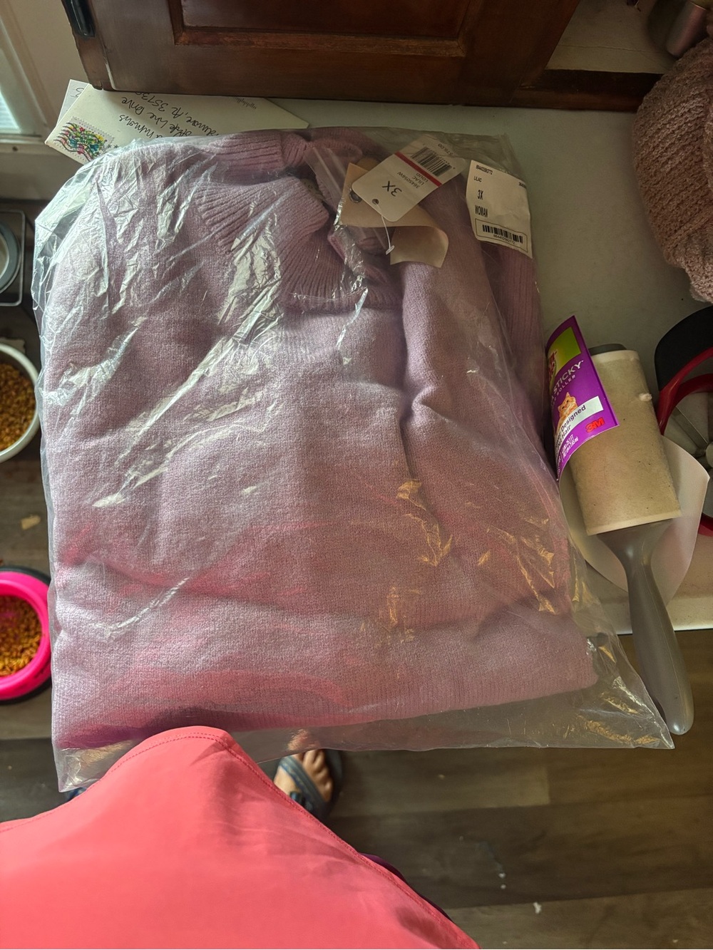 Philosophy Soft Lavender Cowl Neck Sweater